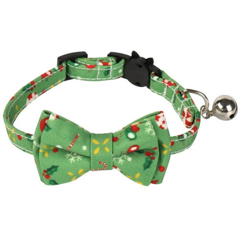 Christmas Kitten Adjustable Collar Bell